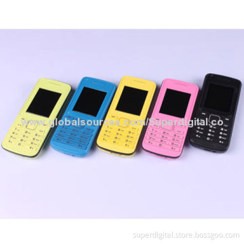 Cheap Dual-SIM Phones, Supports Bluetooth, Multimedia, Camera, FM and Vibration Functions